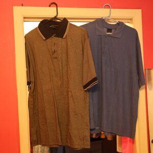 2 mens polo, Greg Norman and Axis LA XL